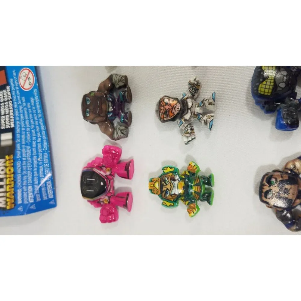 Million Warriors 20-Pack Blind Bag Collection With Launcher Mini Figures